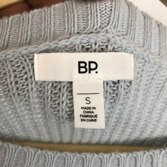 BP Urban Outfitters Light Blue Open Elbow Sweater - Picture 5 of 6